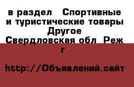  в раздел : Спортивные и туристические товары » Другое . Свердловская обл.,Реж г.